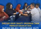 Peringati Hari Bhakti Imigrasi dan Pemasyarakatan, Rutan Kelas I Semarang Ikuti Aksi Donor Darah