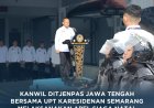 ​Rutan Kelas I Semarang Hadiri Apel Siaga Natal dan Tahun Baru di Lapangan Lapas Kelas I Semarang