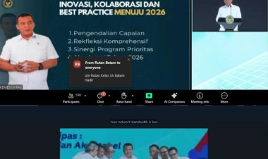 Evaluasi Akhir Tahun, Rutan Kelas I Semarang Ikuti Rapat Koordinasi Pengendalian Kinerja Kementerian Imigrasi dan Pemasyarakatan 2025