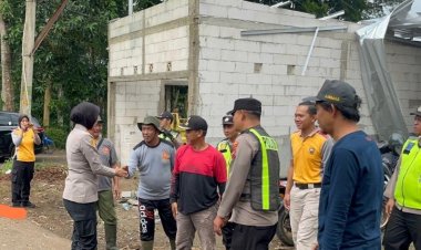 Polres Semarang dan Pemkab Bersinergi Pulihkan Rumah Pasca Puting Beliung