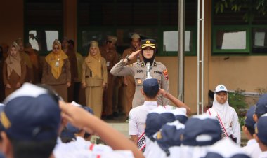 Police Goes To School di SMPN 3 Ungaran, Polres Semarang Tanamkan Kesadaran Hukum Sejak Dini