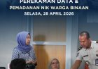 Rutan Kelas I Semarang Laksanakan Perekaman Data dan Pemadanan NIK Warga Binaan